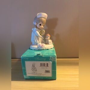 Precious Moments 7th birthday figurine with box excellent condition